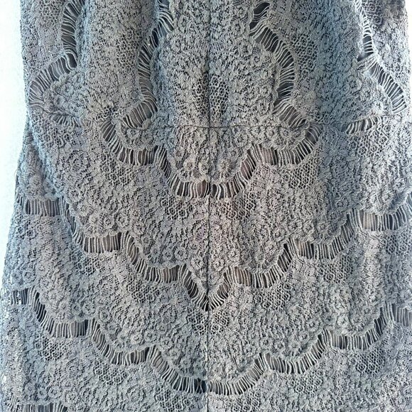 NWT Free People Intimately Dress Womens Small Black Lace Goth Chic Fairy Grunge - Picture 4 of 12